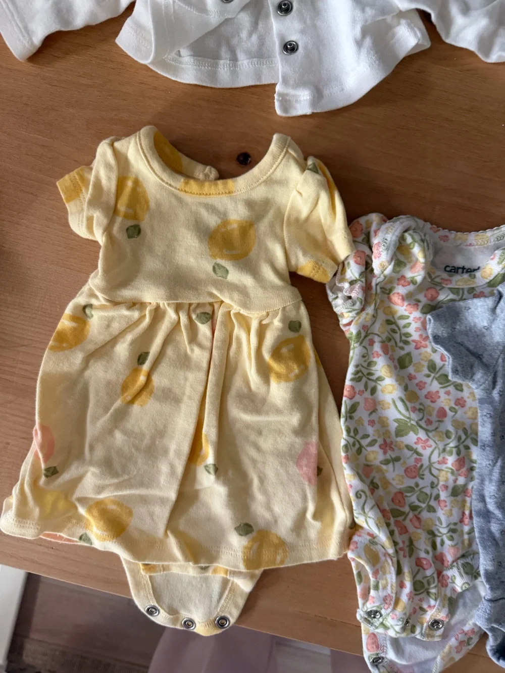Carters soft yellow